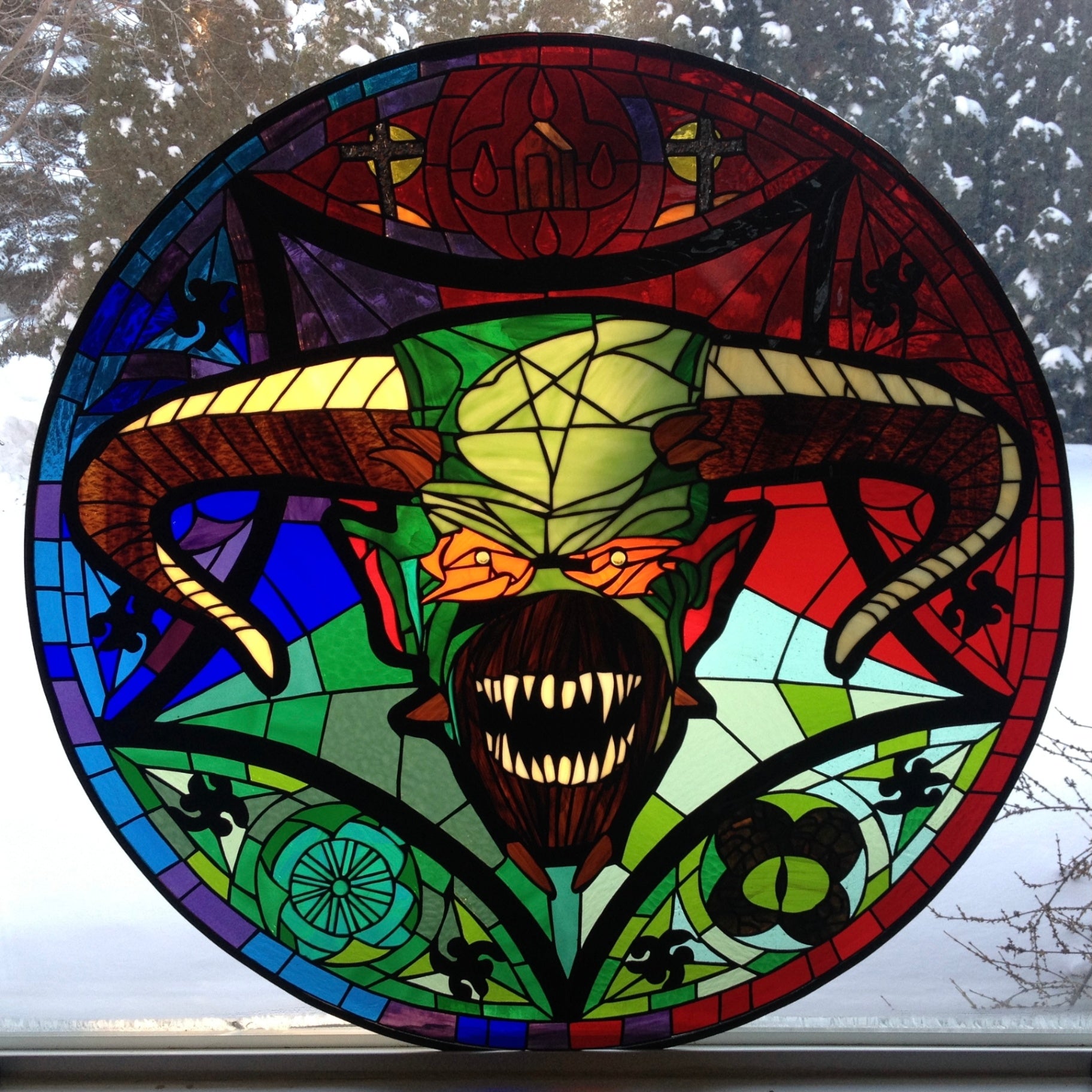 Stained Glass Piece 03